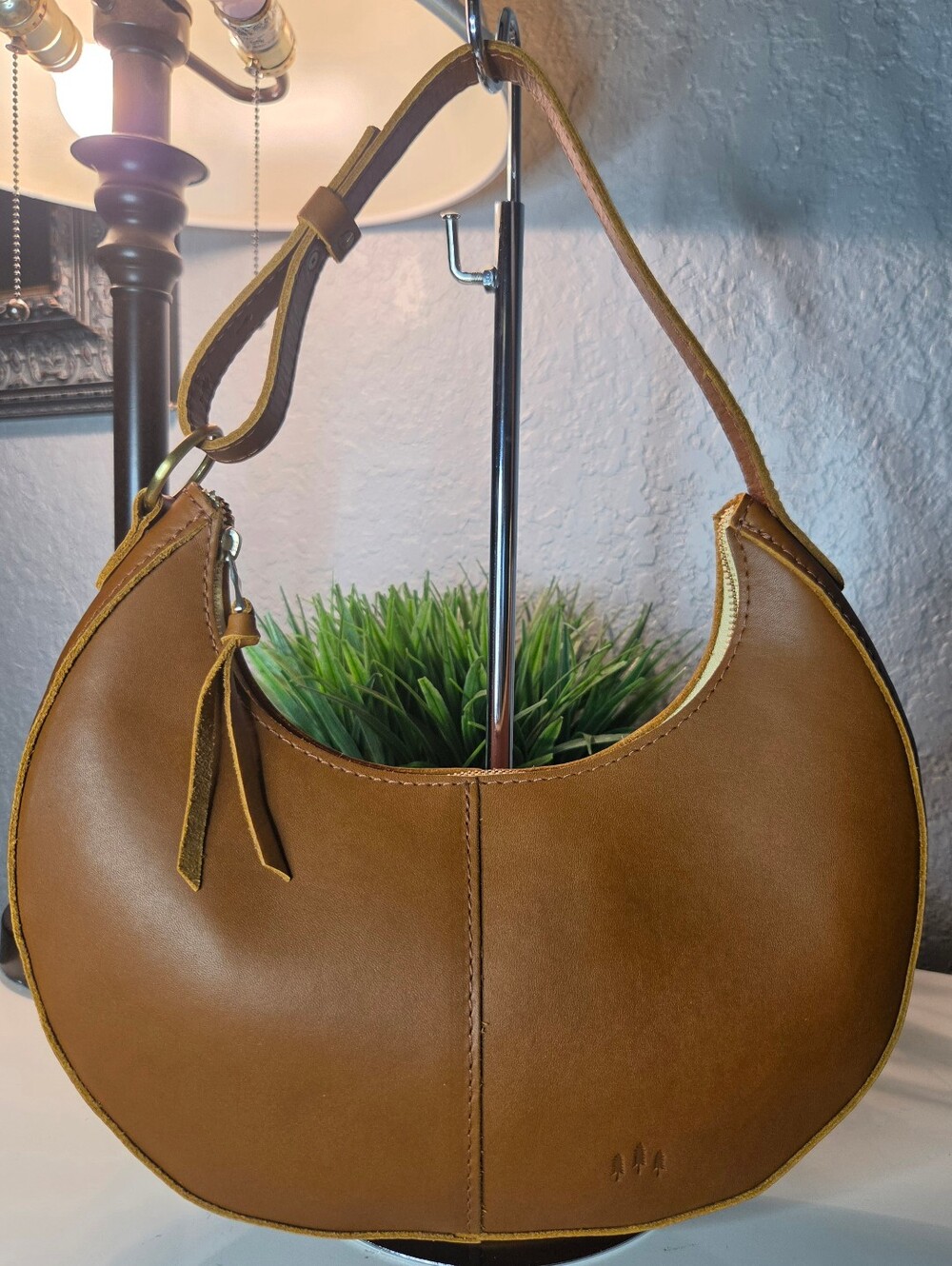 Portland Leather Goods Small Nora Shoulder Bag Honey Leather NWOT